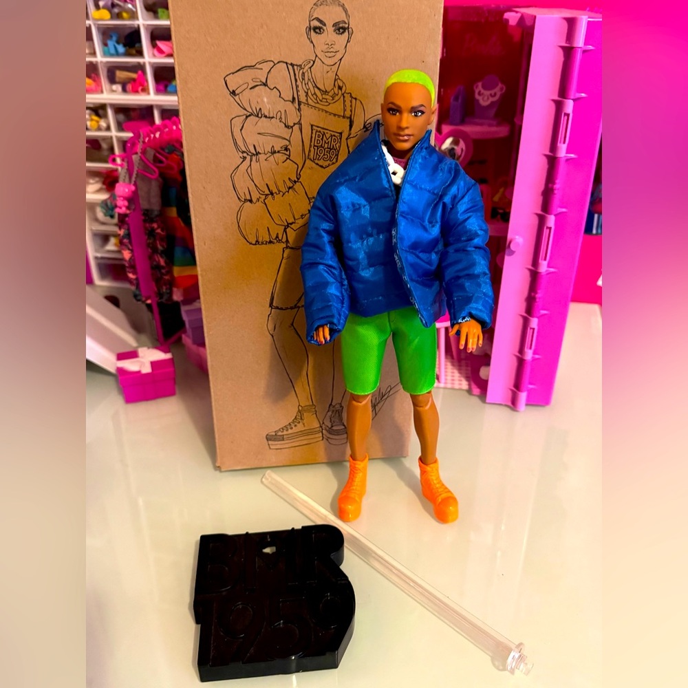 Barbie BMR ken with makeup
